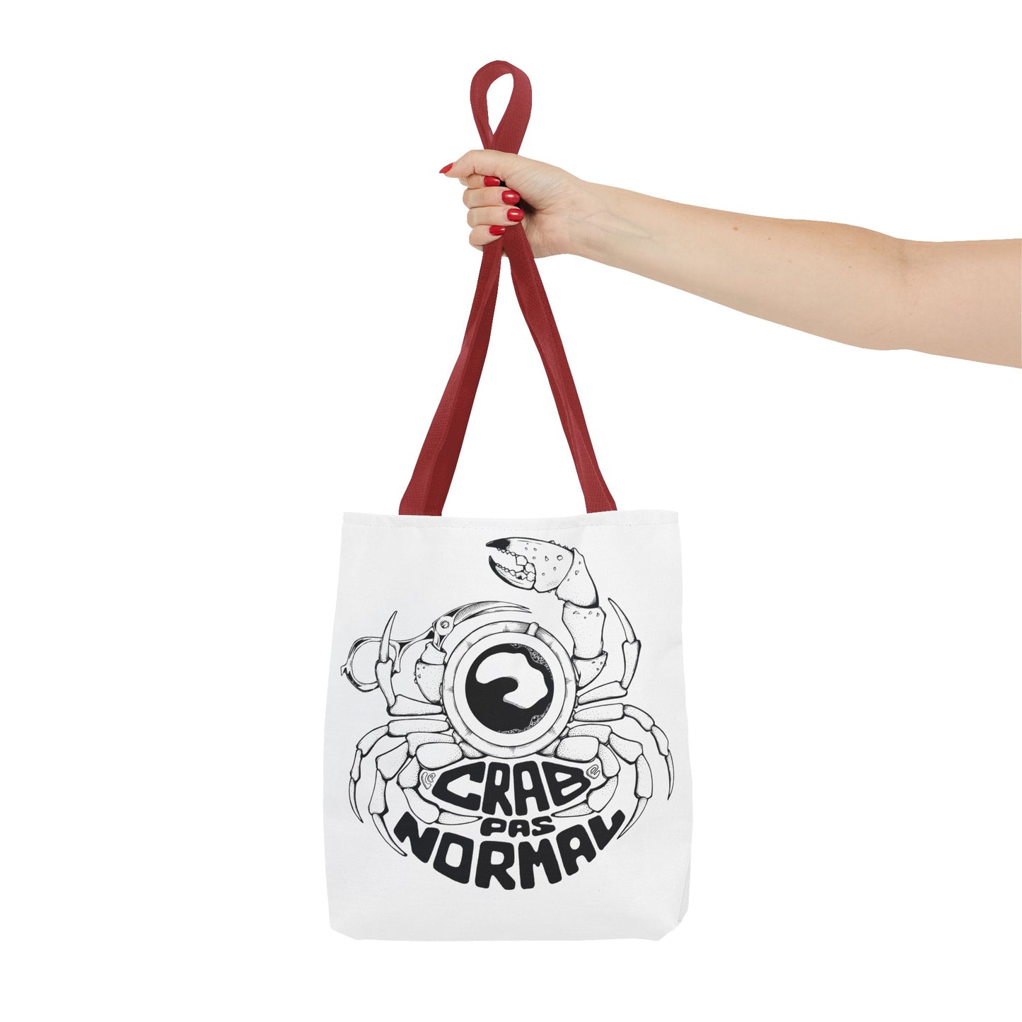 Le Crabe Pas Normal – Surreal Crab Tote Bag