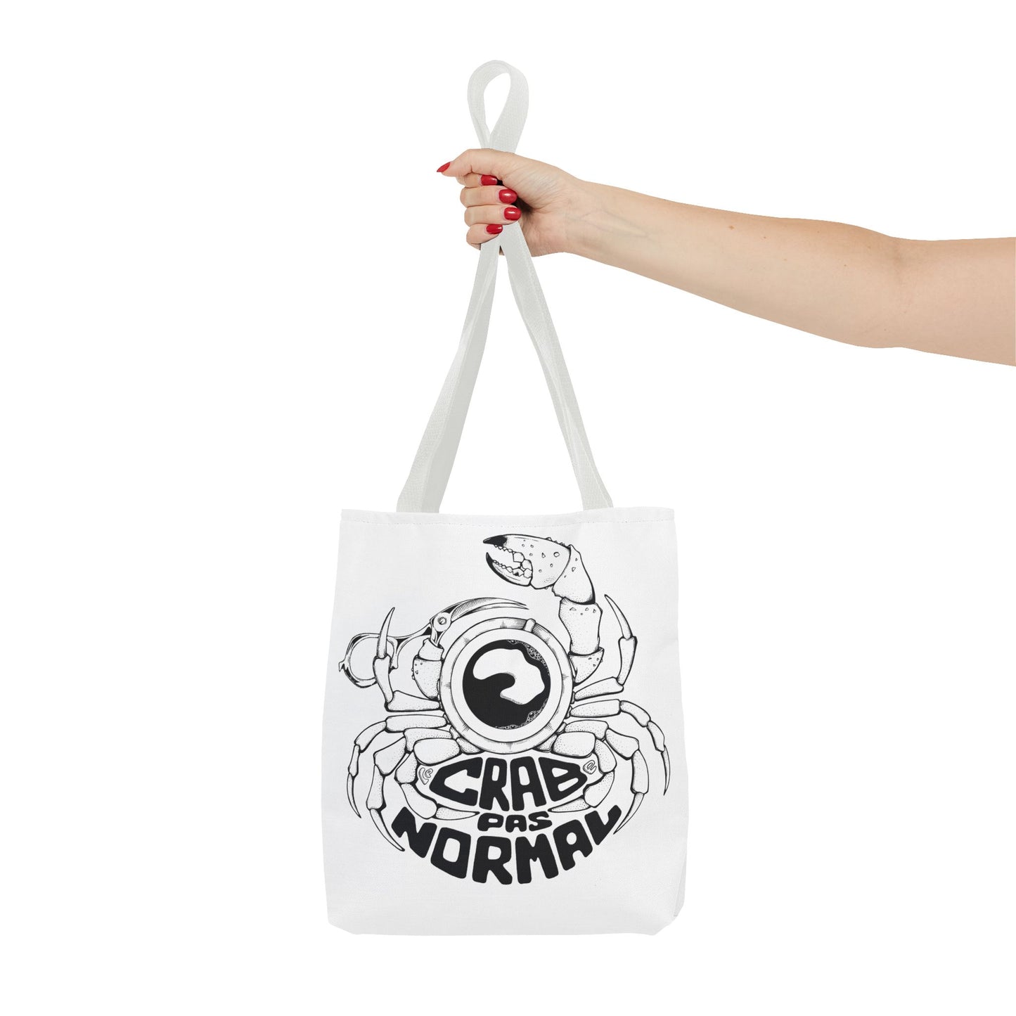 Le Crabe Pas Normal – Surreal Crab Tote Bag