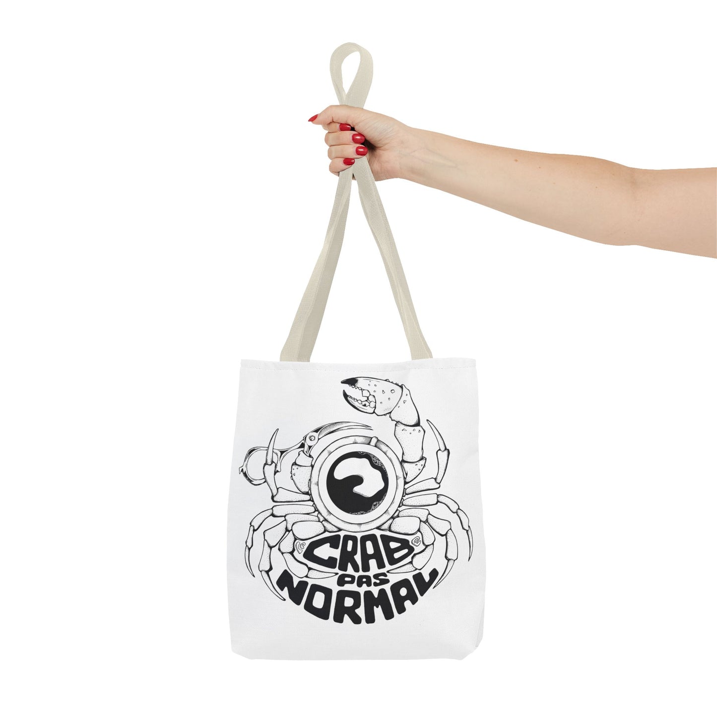 Le Crabe Pas Normal – Surreal Crab Tote Bag