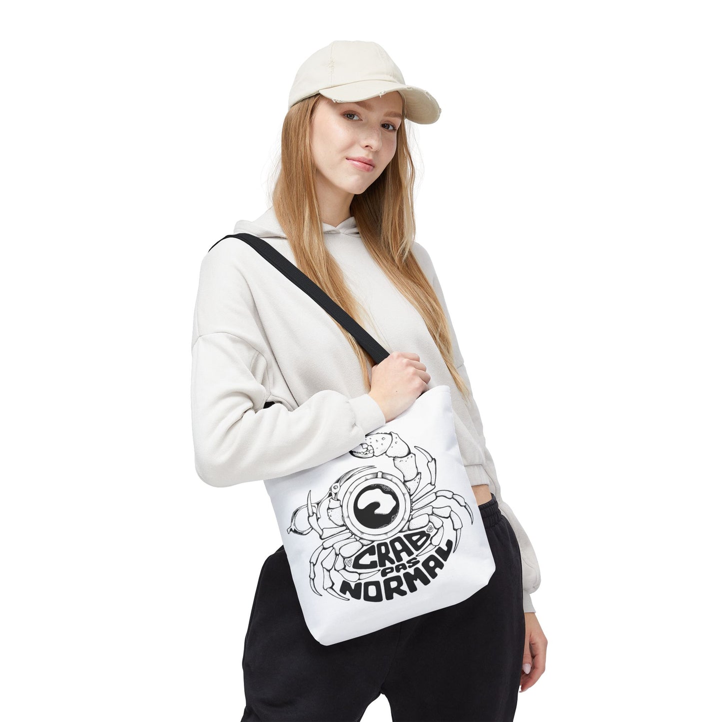 Le Crabe Pas Normal – Surreal Crab Tote Bag