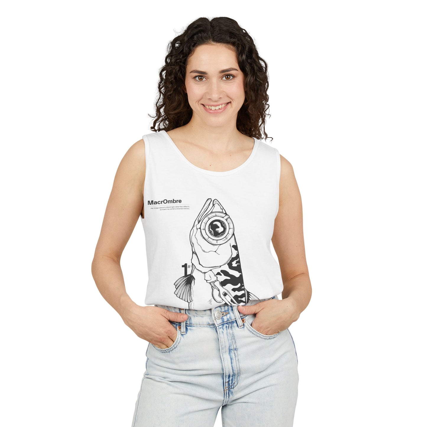 MacrOmbre Mackerel. Tank Top