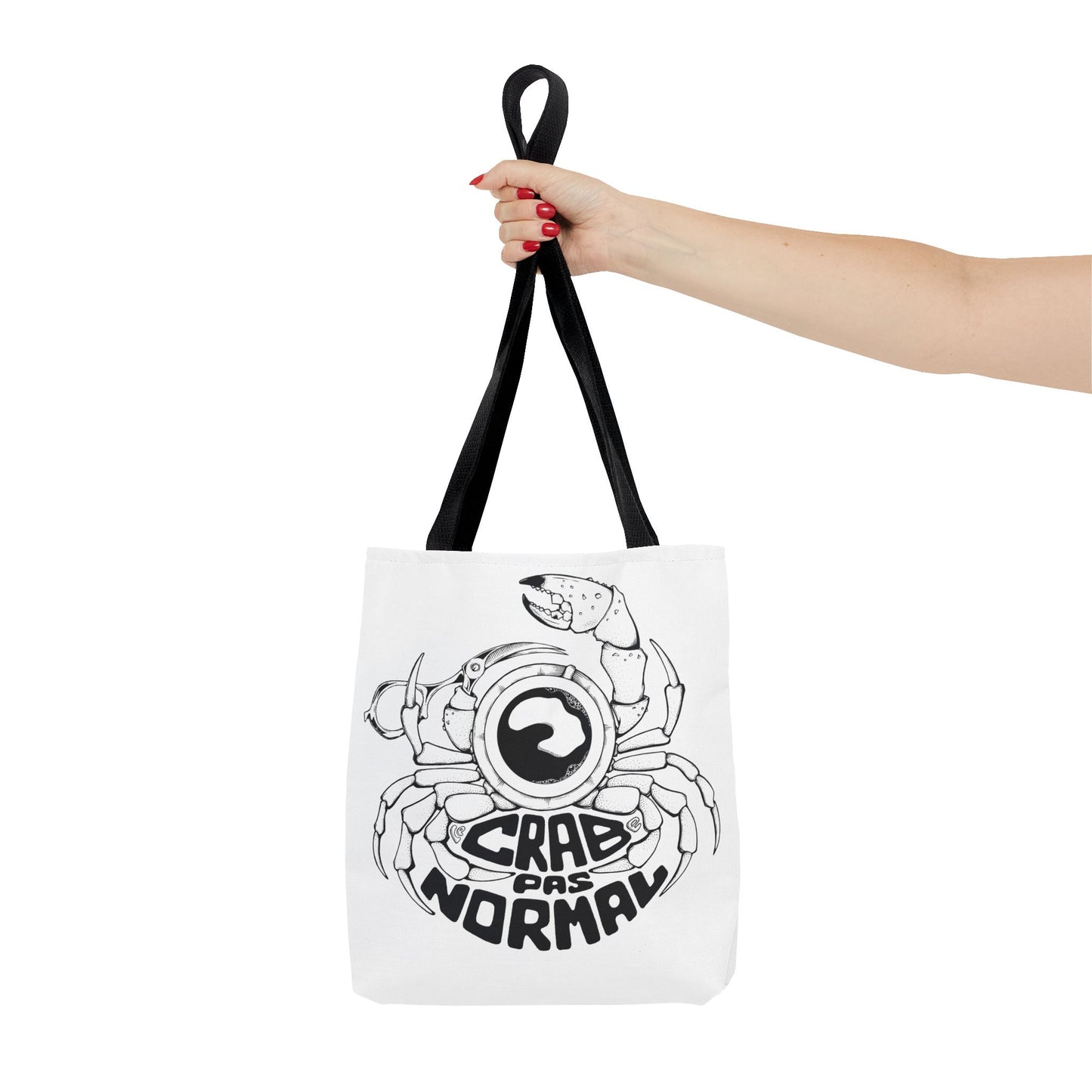 Le Crabe Pas Normal – Surreal Crab Tote Bag