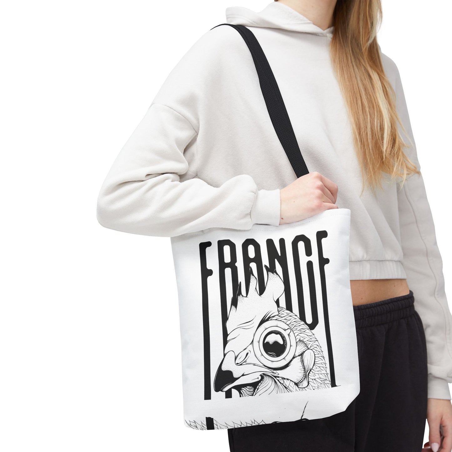 La FRANCE. Le Coq Silencieux. Sac fourre-tout artistique