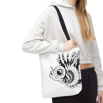 Tassepine fish art. Art Tote Bag
