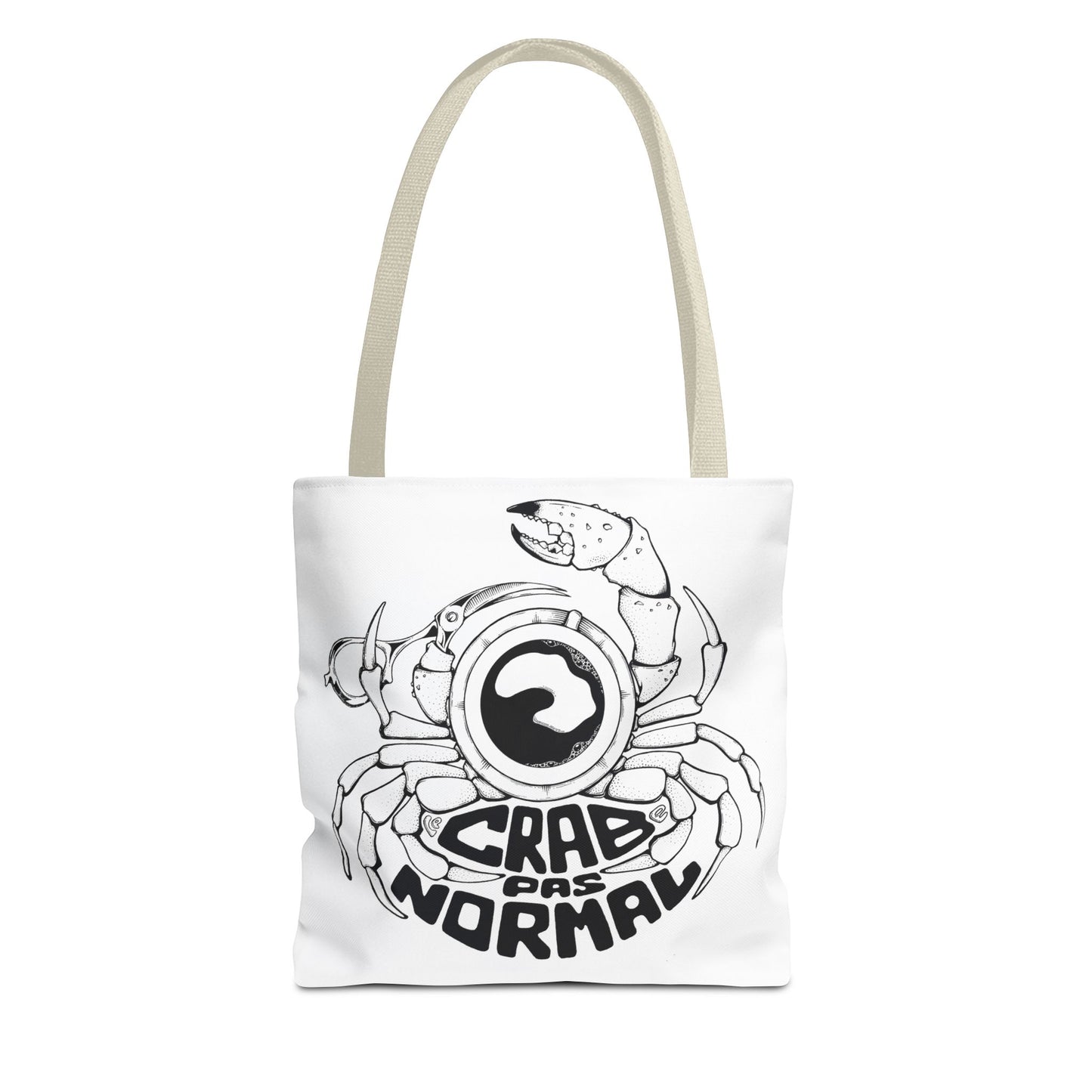 Le Crabe Pas Normal – Surreal Crab Tote Bag