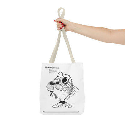 Mordespresso Tote Bag – The Rebel Fish in Ink
