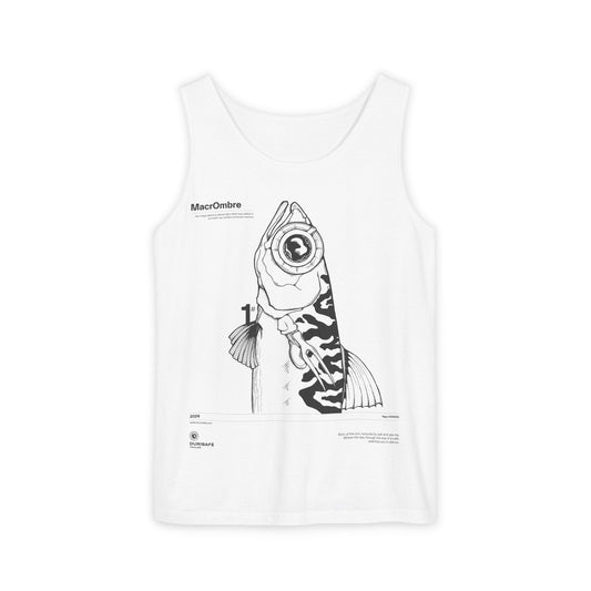 MacrOmbre Mackerel. Tank Top