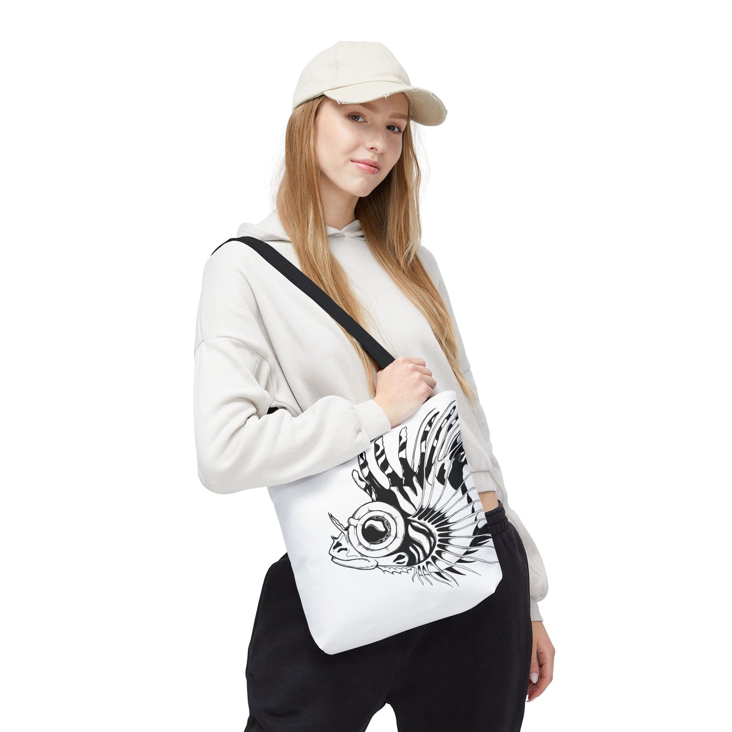 Tassepine fish art. Art Tote Bag