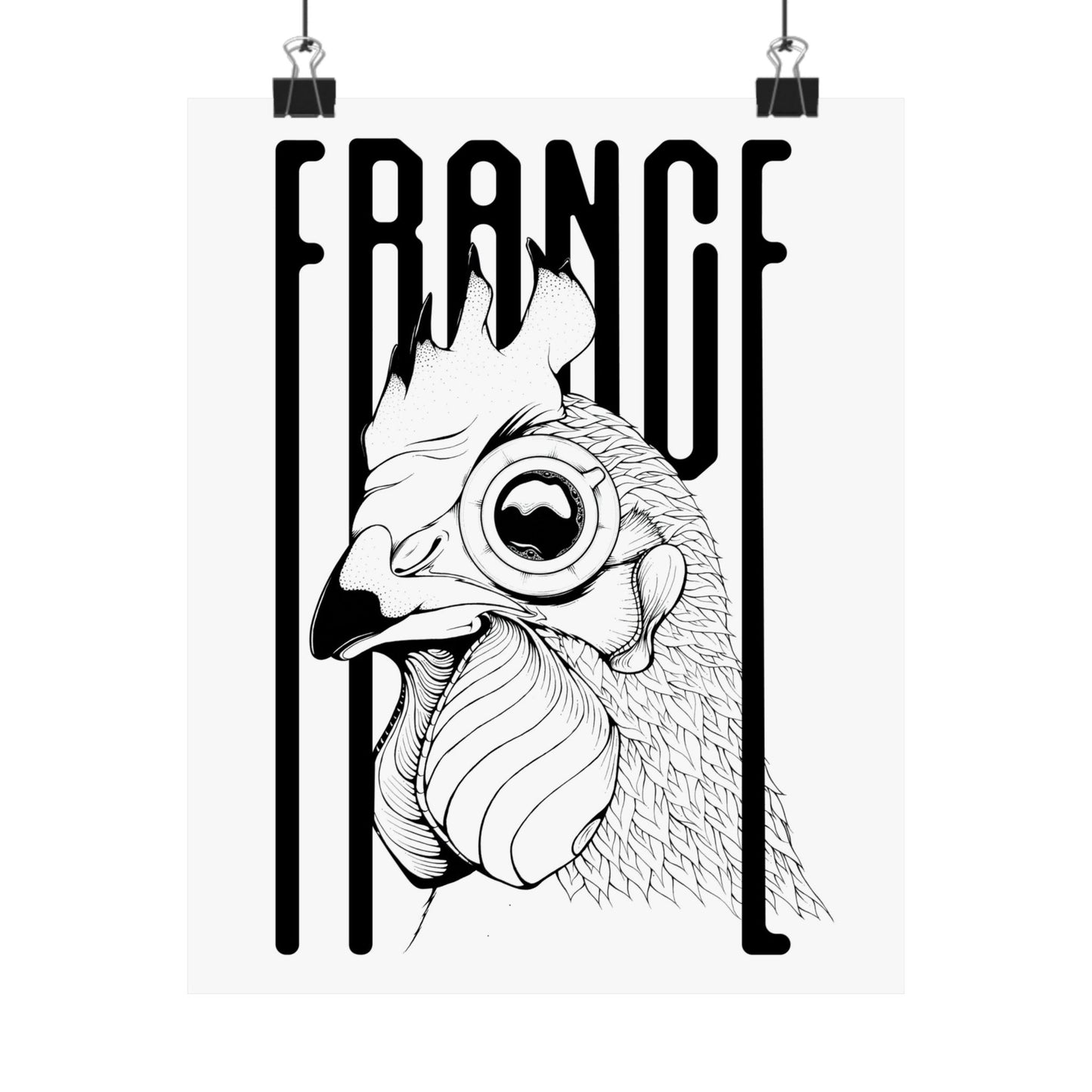 La France. Le Coq Silencieux