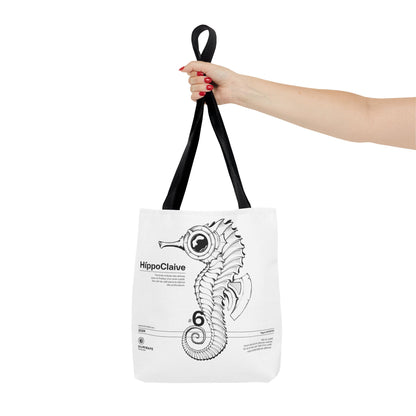 HíppoClaive. Silence d’Acier des Profondeurs. Art Tote Bag