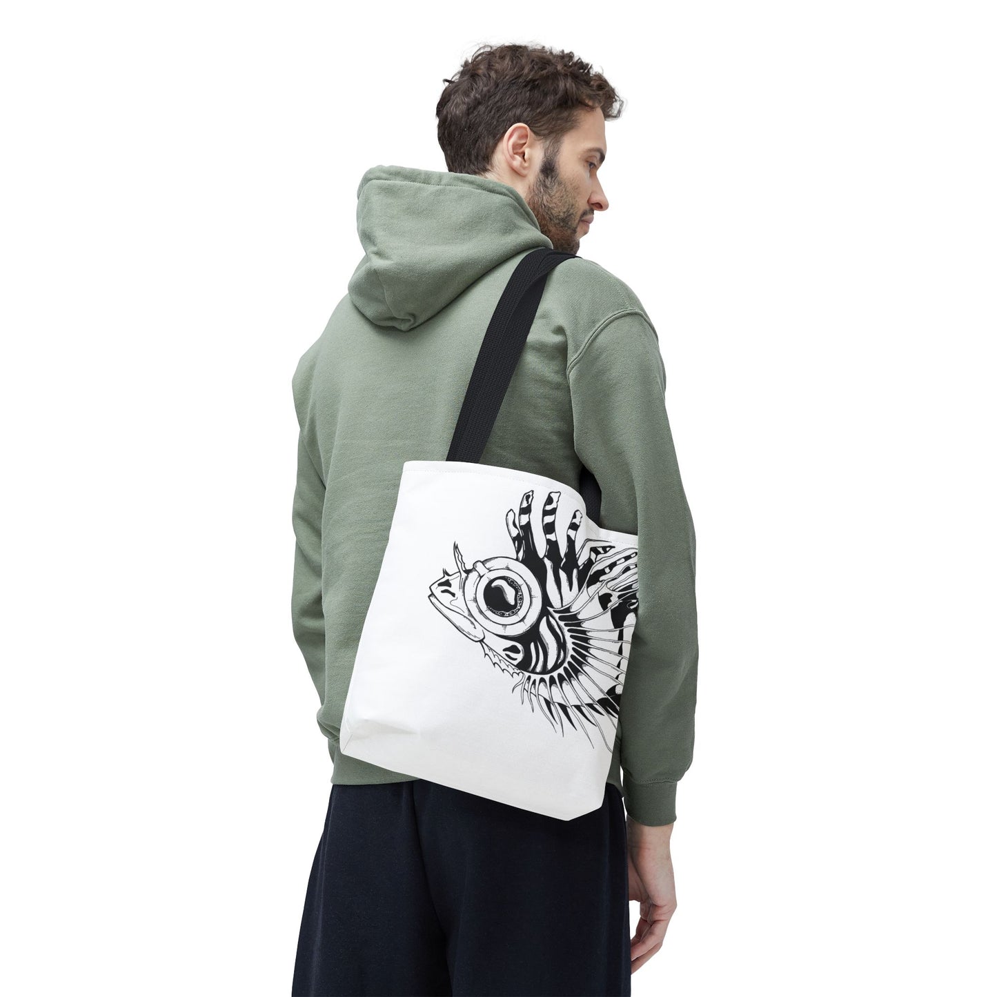 Tassepine fish art. Art Tote Bag