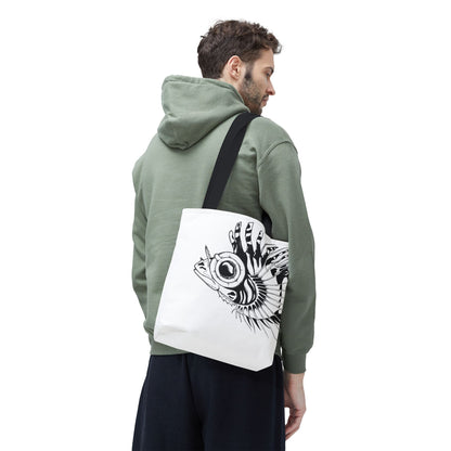 Tassepine fish art. Art Tote Bag