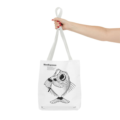 Mordespresso Tote Bag – The Rebel Fish in Ink