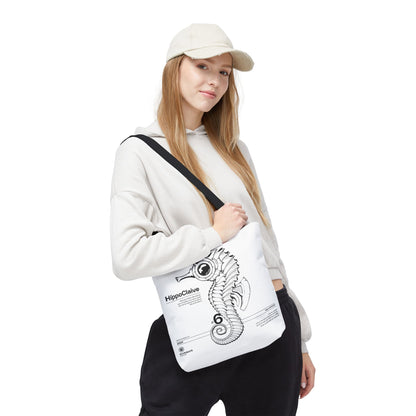 HíppoClaive. Silence d’Acier des Profondeurs. Art Tote Bag