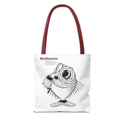 Mordespresso Tote Bag – The Rebel Fish in Ink