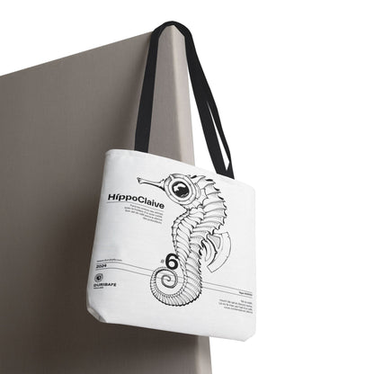 HíppoClaive. Silence d’Acier des Profondeurs. Art Tote Bag