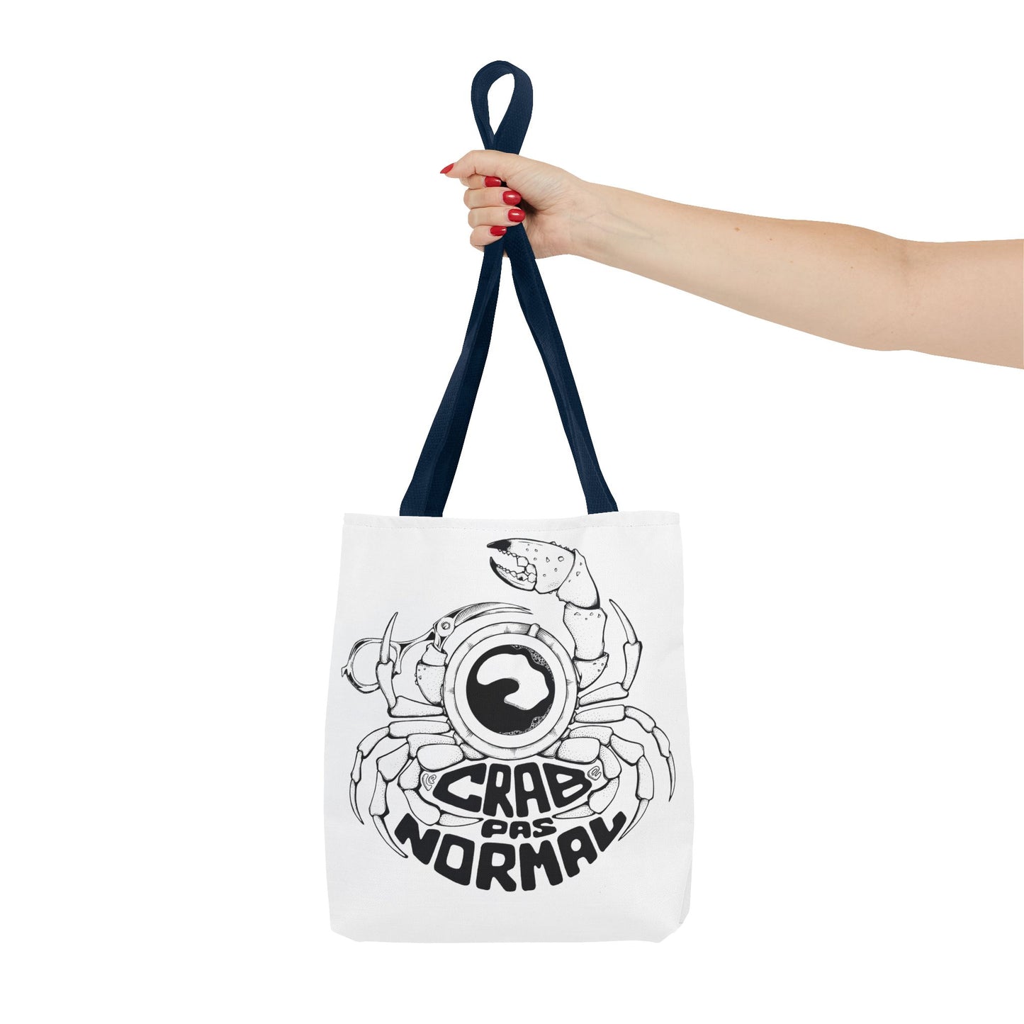 Le Crabe Pas Normal – Surreal Crab Tote Bag