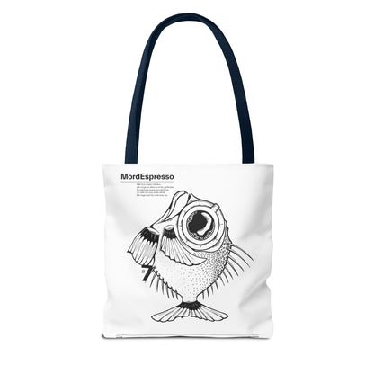 Mordespresso Tote Bag – The Rebel Fish in Ink