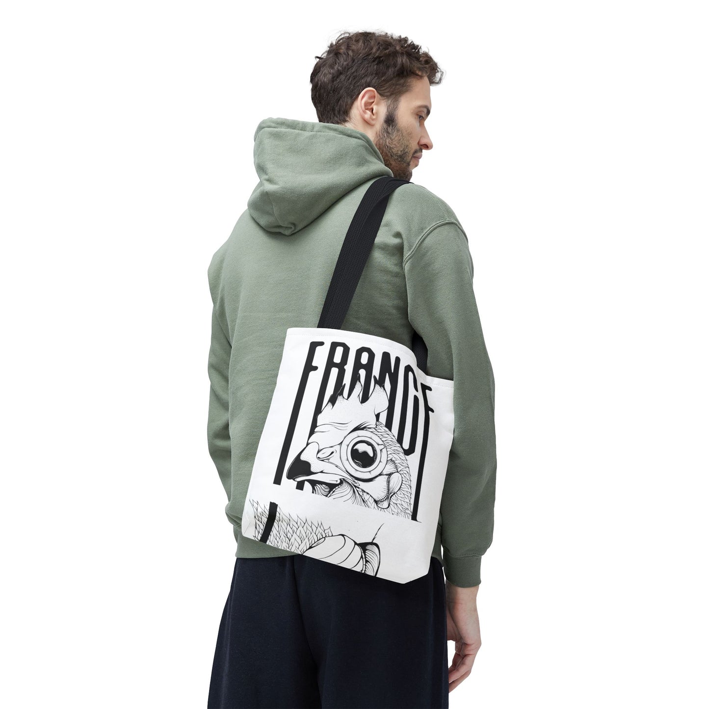La FRANCE. Le Coq Silencieux. Sac fourre-tout artistique