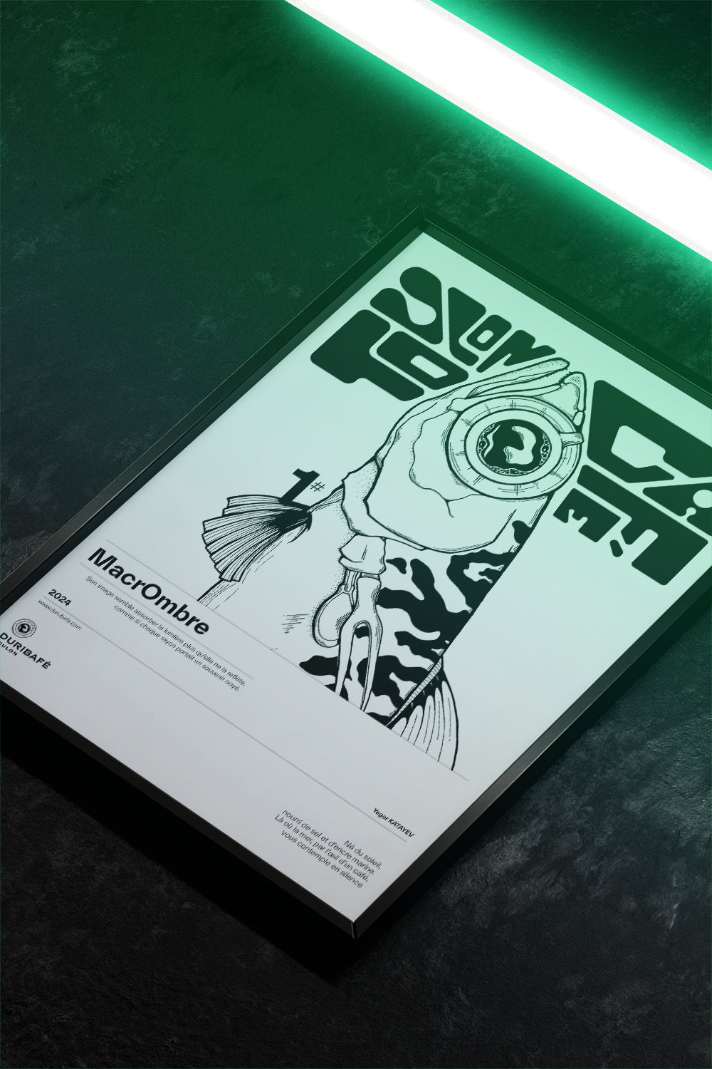 MacrOmbre Mackerel – The Ocean's Reflection